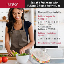 Load image into Gallery viewer, fullstar Bundle: Compact Chopper and 2 Silicone Lids