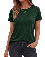 Load image into Gallery viewer, TNNZEET Tshirts for Women - Short Sleeve Spring Summer Tops Loose Fit Shirts Casual Clothes Basic Tees for Vacation 2026