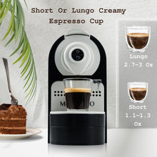 Load image into Gallery viewer, Mixpresso Black Espresso Coffee Machine – Compact 1400W Single Serve Coffee Maker Compatible with Nespresso OriginalLine Capsules, One-Touch Operation, 19-Bar Italian Pump, 27oz Water Tank