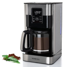 Load image into Gallery viewer, Mixpresso 8-Cup Drip Coffee Maker Programmable, Coffee Pot Machine Including Reusable &amp; Removable Coffee Filter, Black Electric Coffee Maker