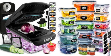Bundle: Chopper and 50pc Food Containers