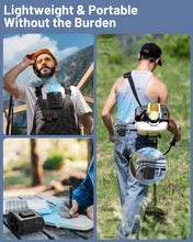 Load image into Gallery viewer, Portable Waist Fan with 10 Speed, Clip on Wearable Belt Personal Fan with Flashlight, Rechargeable Battery Operated Hands-Free Hanging Neck Fans, Cooling For Outdoor Camping Jobsite