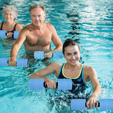 Load image into Gallery viewer, Aquatic Exercise Dumbbells, Water Weights for Pool Exercise, 2PACK EVA Foam Water Dumbbells for Youth Women Water Workouts, Swimming Training