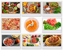 Load image into Gallery viewer, Brieftons Express Manual Food Chopper: 6.8-Cup, Hand Chopper Vegetable Cutter to Chop Veggies, Fruits, Herbs, Garlic Onion Chopper for Salsa, Salad, Pesto, Hummus, Guacamole, Coleslaw, Indian Cooking