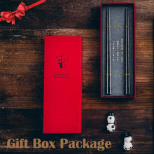 Load image into Gallery viewer, HauSun 2 Pairs Chopsticks and Chopstick Rest Gift Set- Dishwasher Safe Reusable Fiber Glass Chopsticks + Porcelain Cute Panda Chopstick Holder, Non-slip Chinese Japanese Style Chopsticks Set, Black