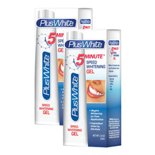 Load image into Gallery viewer, Plus White Speed Whitening Gel - 5 Minute Results - Professional at Home Teeth Whitening w/Dentist Approved Ingredient &amp; Tooth Stain Remover (2 oz)