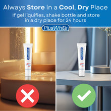Load image into Gallery viewer, Plus White Speed Whitening Gel - 5 Minute Results - Professional at Home Teeth Whitening w/Dentist Approved Ingredient &amp; Tooth Stain Remover (2 oz)