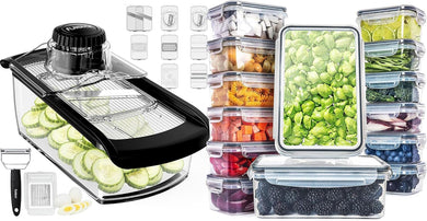 fullstar Mandoline + 28 Pack Food Container
