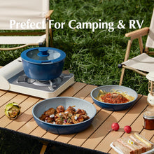 Load image into Gallery viewer, Redchef Ceramic Pots and Pans Set Non Stick, Nonstick Kitchen Cookware Sets, Non Toxic Pots and Pans Set Non Stick, PFAS PFOA &amp; PTFE Free, Nonstick Frying Pans Set, Ceramic Pan Skillet, RV Cookware