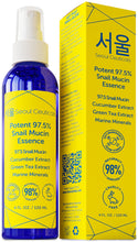 Load image into Gallery viewer, SeoulCeuticals Korean Skin Care Essence Toner - K Beauty Skincare Spray Mist For Face Contains Cucumber Extract and Marine Minerals + Organic Aloe - Get That Healthy Youthful Glow