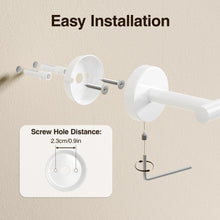 Load image into Gallery viewer, Toilet Paper Holder Wall Mount Bathroom Paper Roll Holder Tissue Handle Stainless Steel for Farmhouse Kitchen Matte Black