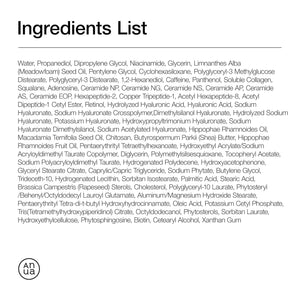 Anua Retinol 0.1 Caffeine Revitalizing Eye Cream, Under Eye Cream For Hydration, Glow Up Eye Contour, Niacinamide, Retinol For Face, Night Cream For Eye Care, Korean Skin Care (30g/1.05oz)