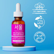 Load image into Gallery viewer, SeoulCeuticals Kojic Acid Serum + Snail Mucin Cream - Korean Anti Aging Skincare Set
