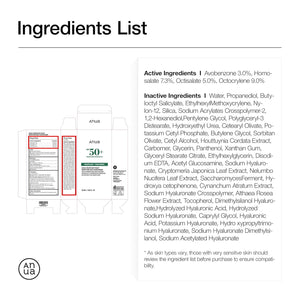 Anua Heartleaf Silky Moisture Mild Sunscreen, Broad Spectrum SPF 50+ with Moisturizing Formula, Lightweight Korean Sunscreen, Natural finish, Vegan, korean skin care 50ml / 1.69 fl. oz.