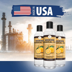 Wood Conditioner Oil to Restore Wood Cutting Boards - Food Grade Mineral Oil 12oz - Board Care, Protect & Refresh Wood, Bamboo, and Cutting Boards and Utensils
