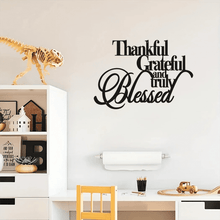 Load image into Gallery viewer, HELLOYOUNG Metal Wall Sign Farmhouse Decor Personalized Christian Scri
