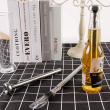 Load image into Gallery viewer, Beer Chiller Sticks Wine Chilling Rod for Bottles Set Stainless Steel Beverage Cooler
