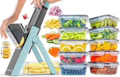 Mandoline And 20 Pack Food Container