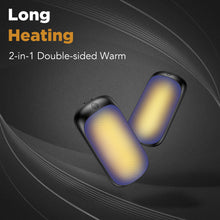 Load image into Gallery viewer, 2 Pack Hand Warmers Rechargeable, Portable Electric Hand Warmers Reusable, USB 2 in 1 Handwarmers, Outdoor/Indoor/Warm Gifts for Men Women Kids