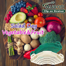 Load image into Gallery viewer, AUOON Clip On Pot Strainer and Pasta strainer and Silicone Utensil Rest,Pot lid holder with Drip Pad for Multiple Utensils,Dishwasher Safe,Heat ResistanSpoon,Rest for Stove Top,Kitchen Utensil Holder