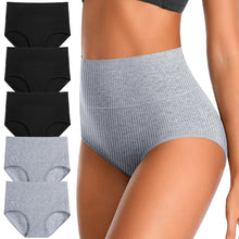 Load image into Gallery viewer, Womens Underwear Full Coverage Panties for Ladies Soft Breathable Cotton Briefs High Waisted Hipster
