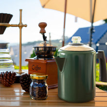Load image into Gallery viewer, Mixpresso Stainless Steel Stovetop Coffee Percolator, 52 oz Classic Percolator Coffee Pot, Excellent As Camping Pot, 12 Cup Stainless Steel Camping Coffee Makers, Cool-Touch Handle.