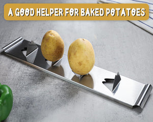 YellRin Stainless Steel Potato Barbecue Rack Potato Baking Stand for Home Kitchen