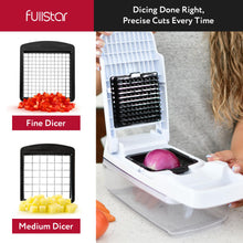 Load image into Gallery viewer, Vegetable Chopper &amp; Mandoline Slicer for Kitchen - Food Chopper with Container, Cheese Grater, Home Essentials &amp; Kitchen Gadgets (Lite - 9 in 1)