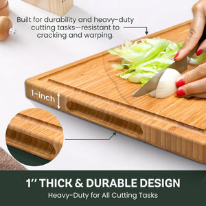Personalized Cutting Board - Custom Bamboo Engraved Charcuterie Boards - Best Gift for Wedding, Bridal Shower, Engagement, Anniversary, Housewarming - Gift Idea for Couples, Parents, Family