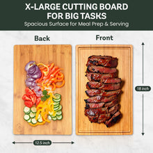 Load image into Gallery viewer, Personalized Cutting Board - Custom Bamboo Engraved Charcuterie Boards - Best Gift for Wedding, Bridal Shower, Engagement, Anniversary, Housewarming - Gift Idea for Couples, Parents, Family