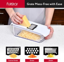 Load image into Gallery viewer, 8 in 1 Vegetable Chopper + 2pcs Silicone Lid