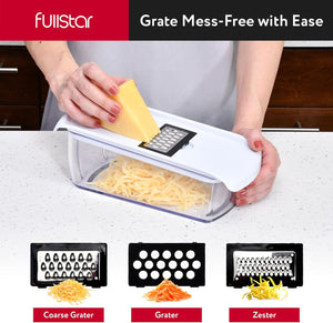 8 in 1 Vegetable Chopper + 2pcs Silicone Lid