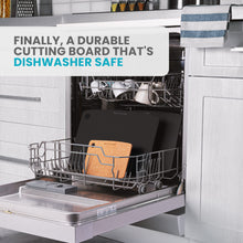 Load image into Gallery viewer, Dishwasher Safe Cutting Boards for Kitchen - Large Composite Wood Cutting Boards - Thin, BPA Free &amp; Eco-Friendly Chopping Board (14.5 x 11.25 Inch, Natural)
