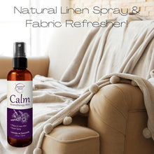 Load image into Gallery viewer, Calm Aromatherapy Mist with Lavender &amp; Chamomile Essential Oil. Natural Sleep &amp; Pillow Spray, Room &amp; Linen Mist. Lavender Spray Air Freshener for Relaxation &amp; Sleep - Brookethorne Naturals
