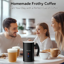 Load image into Gallery viewer, Secura Electric Milk Frother, Automatic Milk Steamer Warm or Cold Foam Maker for Coffee, Cappuccino, Latte, Stainless Steel Milk Warmer with Strix Temperature Controls
