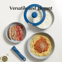 Load image into Gallery viewer, Redchef Ceramic Pots and Pans Set Non Stick, Nonstick Kitchen Cookware Sets, Non Toxic Pots and Pans Set Non Stick, PFAS PFOA &amp; PTFE Free, Nonstick Frying Pans Set, Ceramic Pan Skillet, RV Cookware