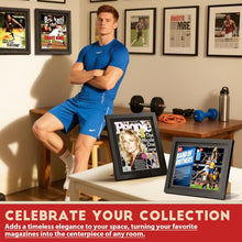 Load image into Gallery viewer, JupDec Baseball Display Case with Wood Stand, Clear Acrylic Stable &amp; Secure Game Ball Holder Showcase, UV Protection Souvenirs and Collectibles Box with Turf, Ideal Gift for Autograph Single MLB Ball