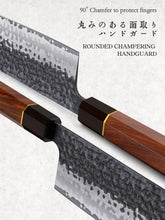 Load image into Gallery viewer, 9 Inch Kiritsuke Chef Knife, Japanese Hand Forged 9 Layers 10Cr15CoMoV High Carbon Steel Kitchen Knife, Professional Chef&#39;s Knife with Ergonomic Rosewood Handle