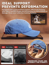 Load image into Gallery viewer, JupDec Baseball Display Case with Wood Stand, Clear Acrylic Stable &amp; Secure Game Ball Holder Showcase, UV Protection Souvenirs and Collectibles Box with Turf, Ideal Gift for Autograph Single MLB Ball