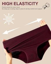 Load image into Gallery viewer, UNDER THE SEA Cotton Underwear Full Coverage High Wasit Size M 10PACK