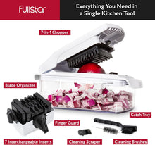 Load image into Gallery viewer, fullstar Bundle: Compact Chopper and 2 Silicone Lids