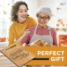 Load image into Gallery viewer, Housewarming Gifts for New Home - Bamboo Cutting Board with Engraved Message - New Home Essentials for Homeowners, Couples, Friends, or Family - Decorative Kitchen Gift Board, 12&quot; x 8&quot;