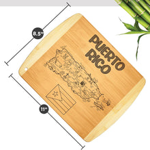 Load image into Gallery viewer, Texas State Gift Cutting Board, 11&quot; x 8.5&quot; - Decoration &amp; Small Charcuterie Serving Board for Snacks - Perfect Home &amp; Kitchen Gift Featuring Texas State Map - Bamboo Wood Serving Board