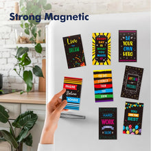 Load image into Gallery viewer, 50 PCS Motivational Magnets, 25 Designs Inspirational Magnets Positive Affirmation Decals for Kids, Adults, Fridge (2' x 3.5')