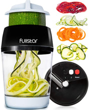 Load image into Gallery viewer, Mandoline Slicer Spiralizer &amp; Vegetable Slicer, Zucchini Noodle Maker, Onion &amp; Food Chopper, Veggie Spiral Cutter &amp; Grater (4 in 1)