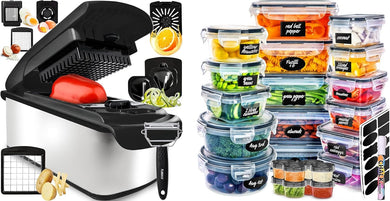Bundle: Chopper and 50pc Food Containers