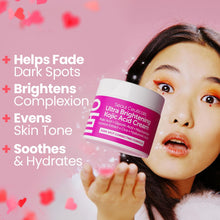 Load image into Gallery viewer, SeoulCeuticals Korean Kojic Acid Cream Dark Spot Remover + Glycolic Acid + Niacinamide + Cica + HA Moisturizer - Cruelty Free K Beauty Skincare 2oz