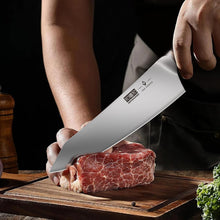 Load image into Gallery viewer, 16-Piece Kitchen Knife Set with Block, Powder Steel High Carbon Steel Knife Block Set, Ultra Sharp Professional Chef Knife Set with Sharpener