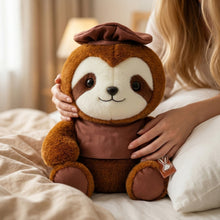 Load image into Gallery viewer, 9.1in Sloth Stuffed Animal, Soft Plush Toy for Gentle Relaxation, Slow