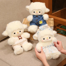Load image into Gallery viewer, Cute Little Lamb Plush, Soft Stuffed Animal for Holiday Gift, Adorable